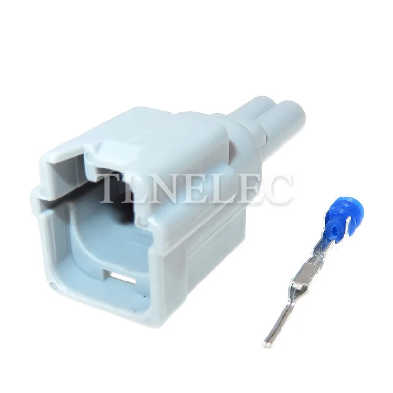 7282-7770-40 7183-7770-40 Abu-abu Tahan Air Adaptor Pria dan Wanita 2 Pin Cara Sealed auto Konektor Listrik