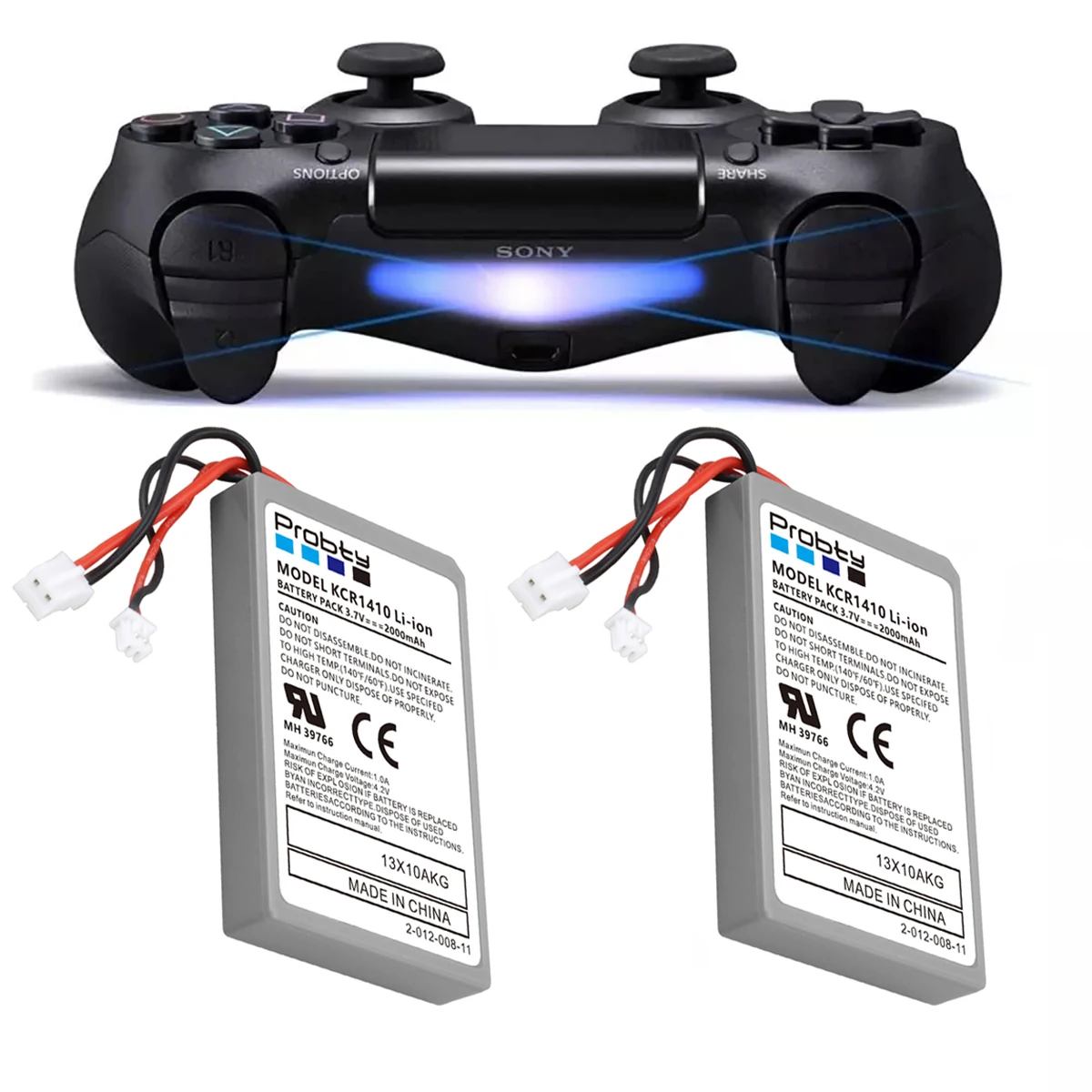 FOR Sony Playstation PS4 Dual shock 4  Playstation 4 Slim PS4 pro Dualshock 4 Controller Replacement Battery CUH-ZCT1E  CUH-ZCT