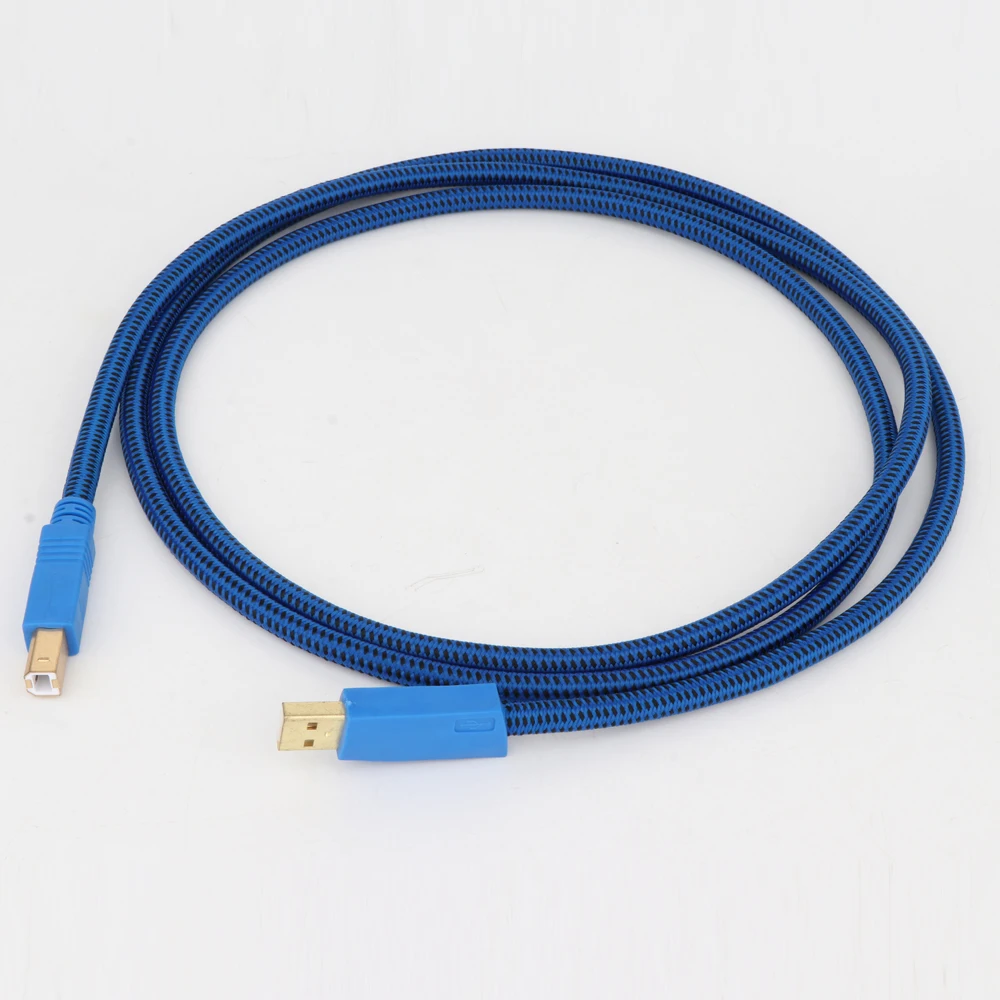 كابل صوت USB عالي الأداء ، هاي-إند GT2 ، USB من A إلى B ، HIFI