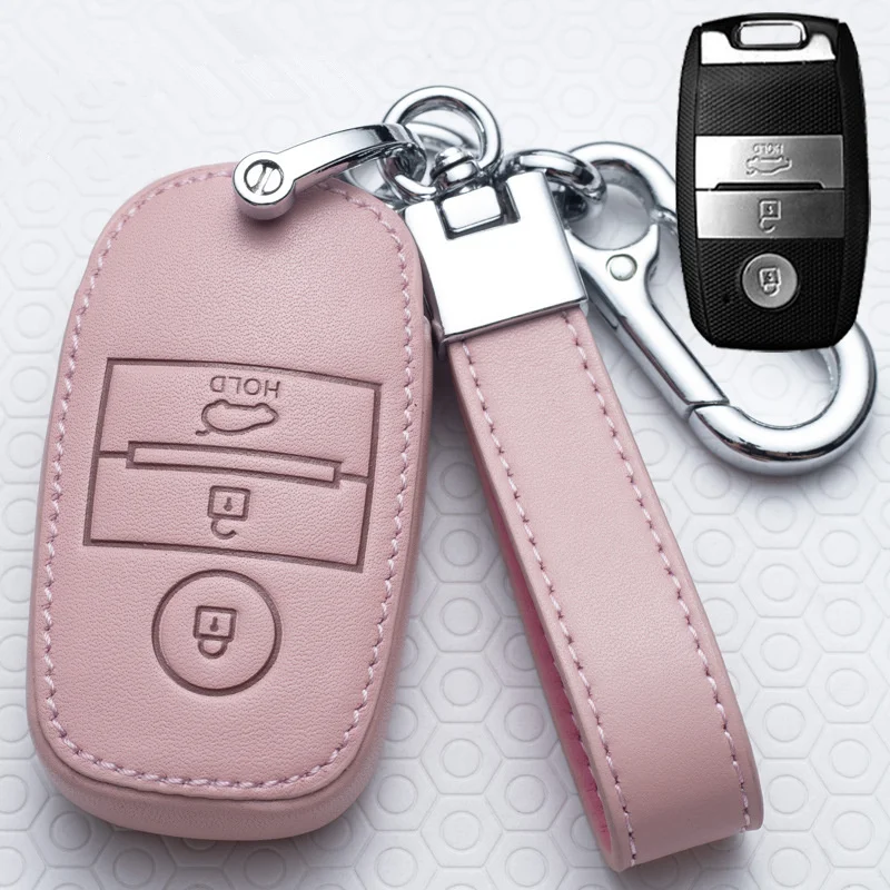 Car Key Case Full Cover For Kia Ceed Cerato Sorento K2 K3 K4 K5 Picanto Sportage  R GT Stinger GT Sorento Cerato Forte Rio QL