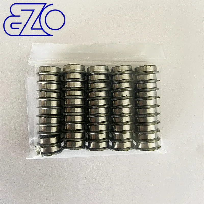 10 Stück/Los EZO Flanschlager F693 3*8*3mm RF-830 offenes Flansch-Rillenkugellager F693 3x8x3 mm – Detail 3