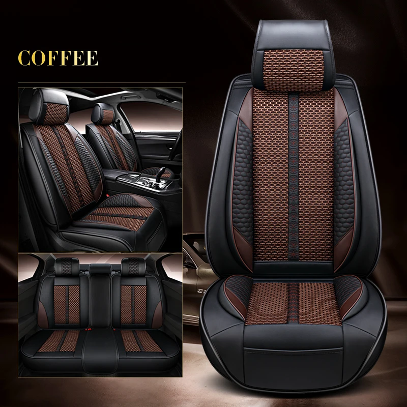 Universal car seat cover for honda freed stream accord 2018 crv civic 2006 2011 city 2010 fit accessori auto accesorios para