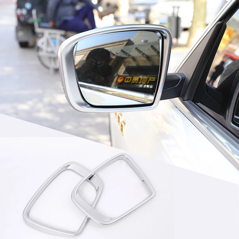 ABS Chrome Style Exterior Details Car Accessories Rearview Mirror Frame Cover Trim Stickers For Maserati Levante