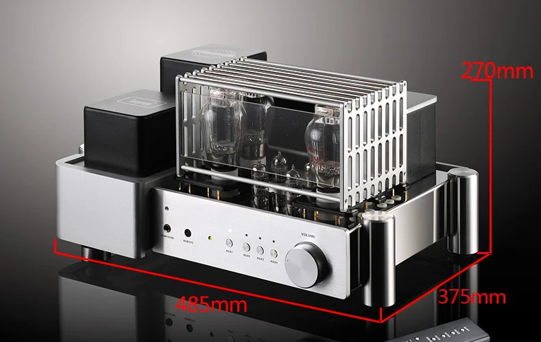 

New Yaqin MS-2A3 tube amplifier fever HiFi tube high-power amplifier desktop audio combination amplifier