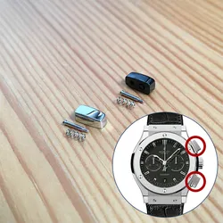 watch button pusher cap for HUB Hu blot Classic Fusion 42mm 541 automatic chronograph watch