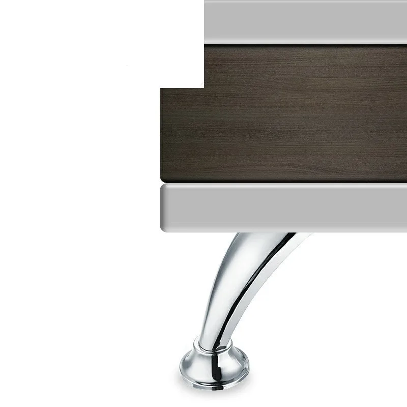 4 Cái/bộ Đồ Bàn Chân Kim Loại Thon Gọn Sofa Tủ Tủ Giường Nâng Đồ Chân Chân Phân Ghế Chân Bàn Chân