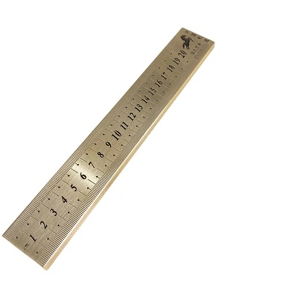 20 cm pure copper ruler brass ruler