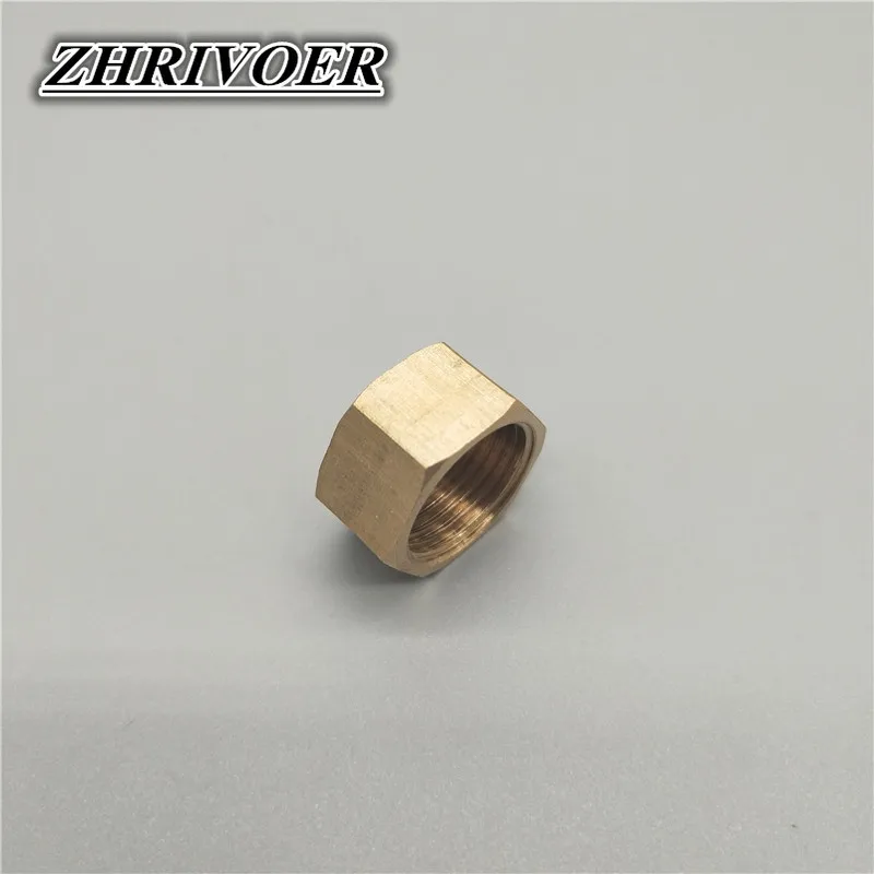 1/8 "1/4" 3/8 "1/2" 1 "bspおねじ真ちゅうパイプ外部六角ヘッド真ちゅうエンドキャッププラグフィッティングカプラーコネクタアダプター銅