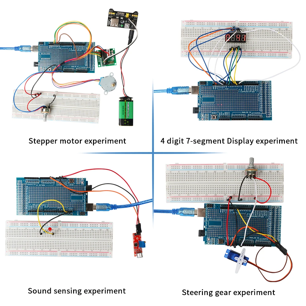 Starter Kit per Arduino per MEGA2560 con 30 lezioni Tutorial compatibile con Arduino IDE Scratch Mixly Magicblok