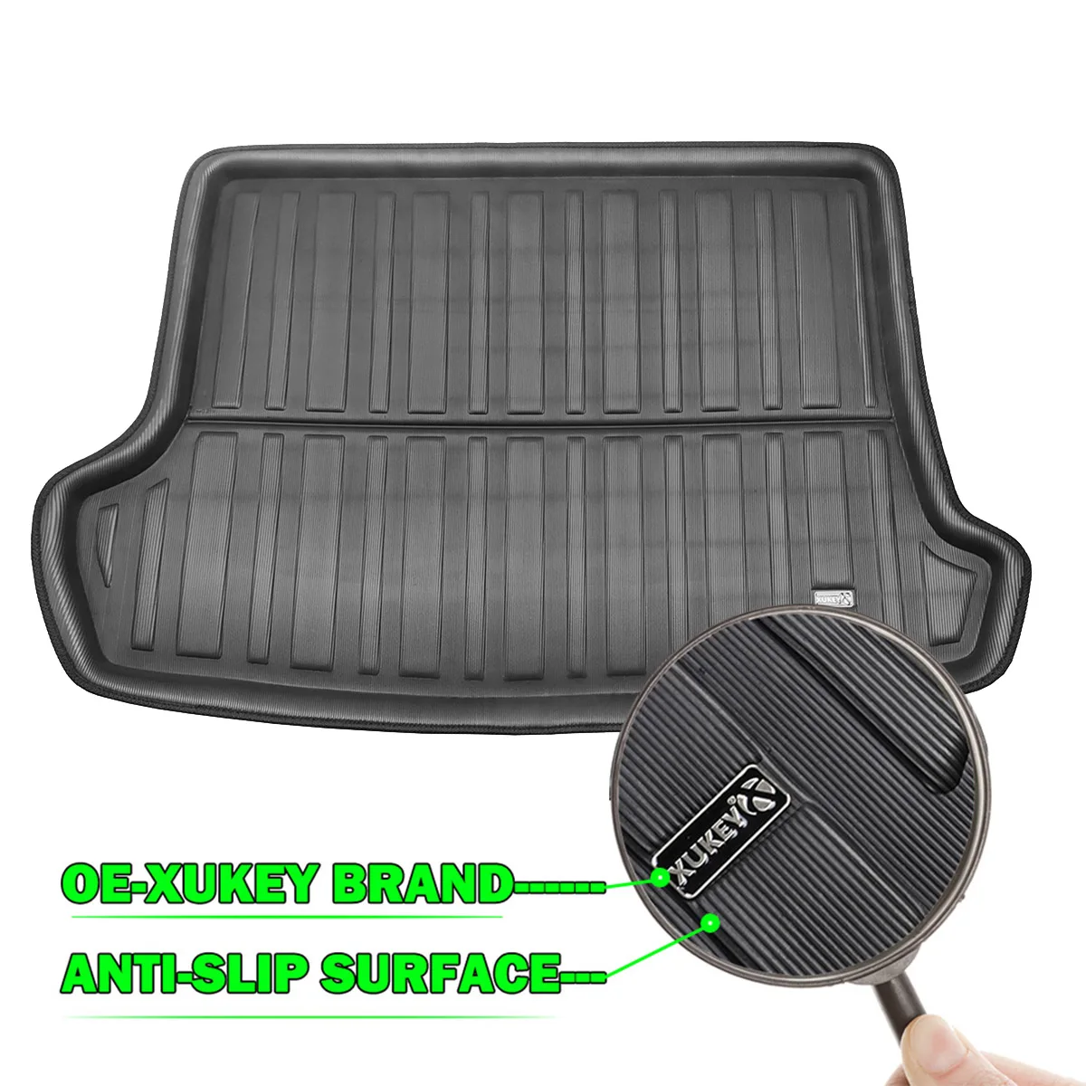 For Volkswagen VW T-Roc T ROC TRoc 2017 - 2022 Boot Liner Cargo Tray Trunk Liner Mat Floor Carpet Luggage Tray Accessories