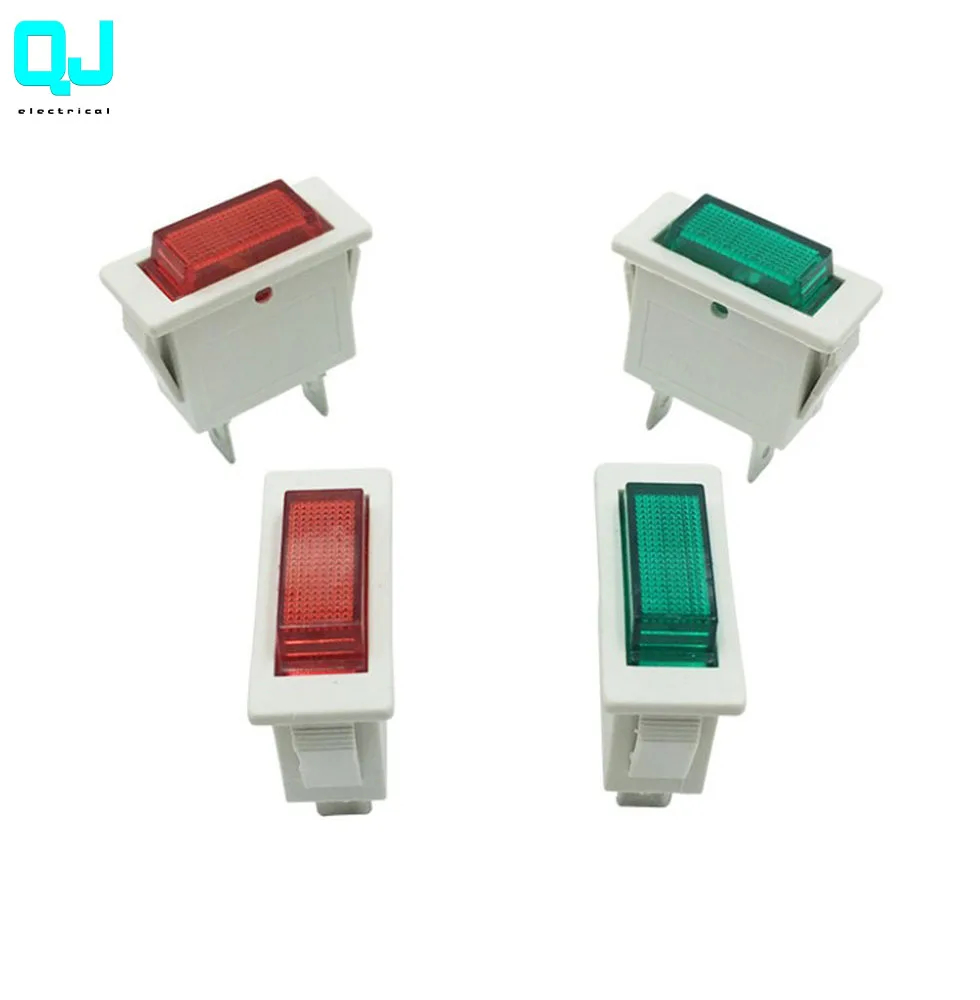 KCD3 double foot ship type indicator xcd3 button type indicator signal light red and green 220 V