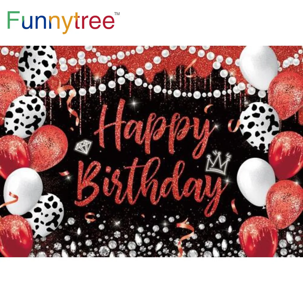 

Фон Funnytree для фотосъемки с надписью «Happy Birthday»