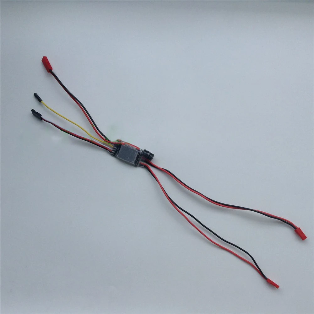 1 pz 2S-4S 2CH One-way spazzolato ESC 10 ax2 controllo misto regolatore di velocità spazzolato ESC per RC Aircraft/Boat/Car Model Parts 6V-16V