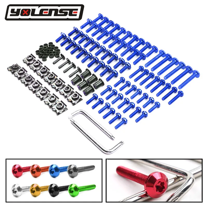 Motorcycle Accessories Fairing windshield Body Work Bolts Nuts Screws For Suzuki GSX1300R Hayabusa GSX1300 B-King GSXR 1300