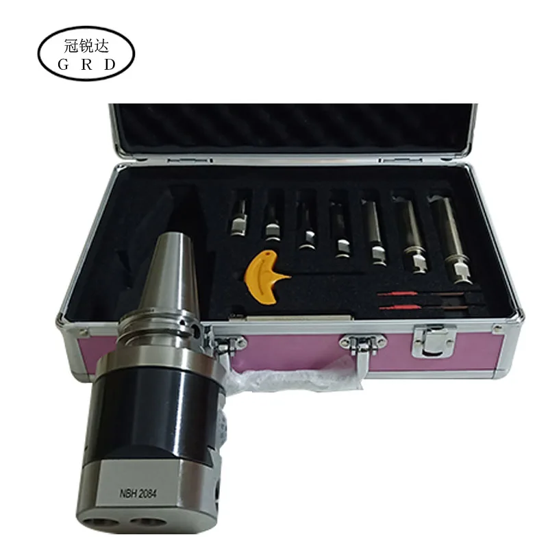 boring-tool-suit NBH2084 fine boring head  BT40 tool Holder + 8pcs 20mm Boring Bar Boring rang 8-280mm Boring Tool Set