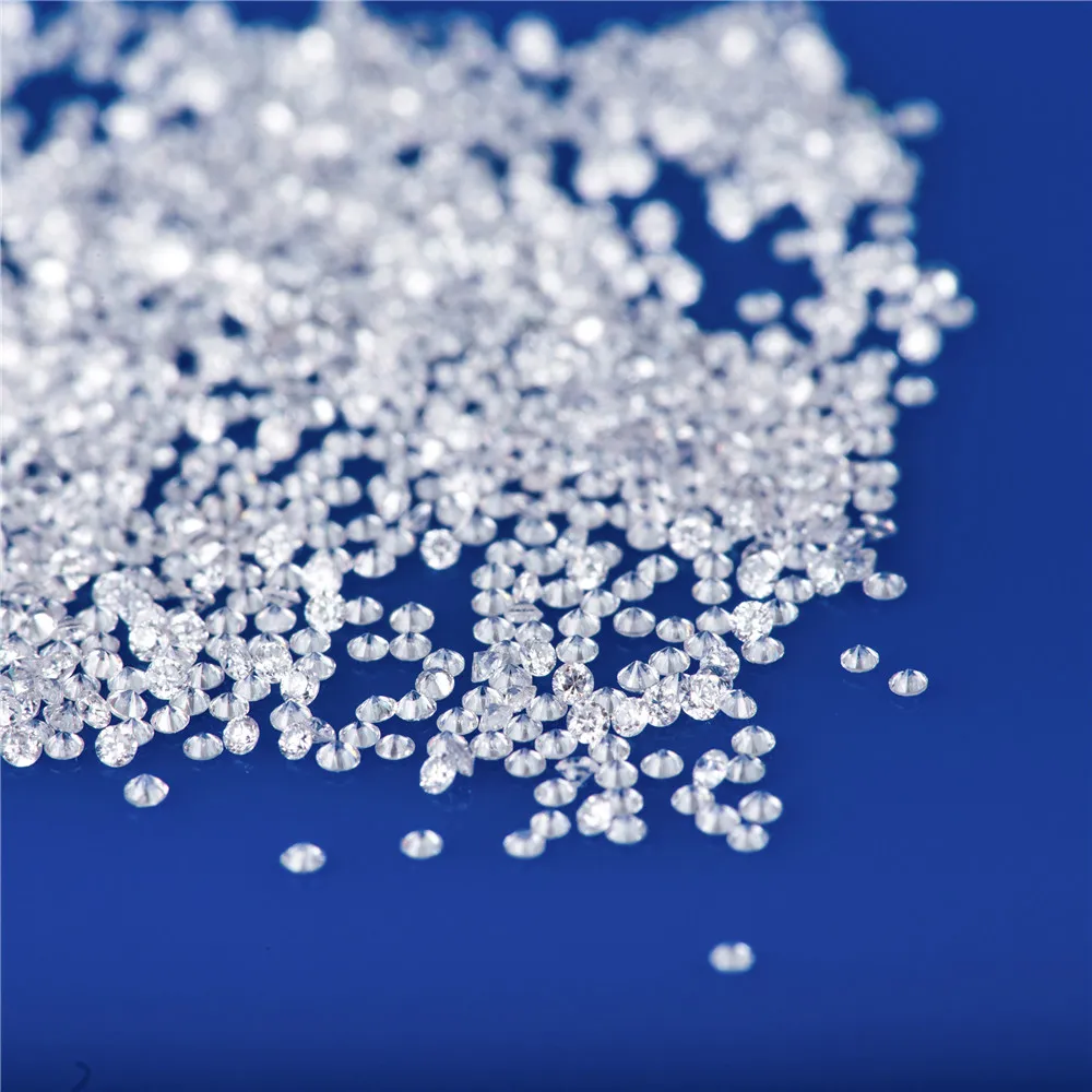 CVD DEF VVS-VS Top Melee Laborgezüchtete Diamanten 0,8mm ~ 3,0mm Runder Brillantschliff Lose Laborgezüchtete Diamanten Großhandel – Detail 2