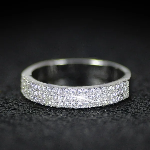 Bizuteria anel de pedras preciosas brancas douradas 14 k, joias de diamante natural para mulheres, anel de casamento, anel de ouro 14 k