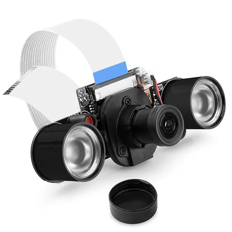 Kamera noktowizyjna moduł do kamery Raspberry Pi 4, Mini 5MP 1080P HD Video OV5647 z wbudowanym ir-cut