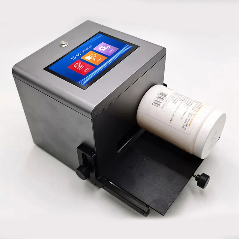 Intelligent Automatic High-Definition Touch Screen Inkjet Printer QR Code Expiration Date Logo Intelligent Label Printing Machin