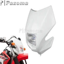 Universal Motocross Supermoto Headlight Fairing For Honda CRF150F CRF230F CRF 250 450 R F L Enduro Front Headlight Mask
