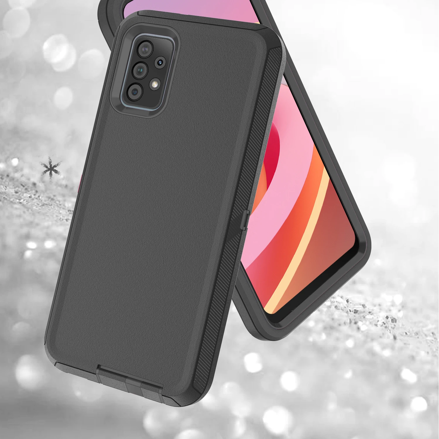 Armatura Hybrid Antiurto Defender Copertura Per Samsung A13 A50 A70 A73 A53 A51 A71 A31 A52 A72 A32 A33 A34 A54 A12 Custodia protettiva