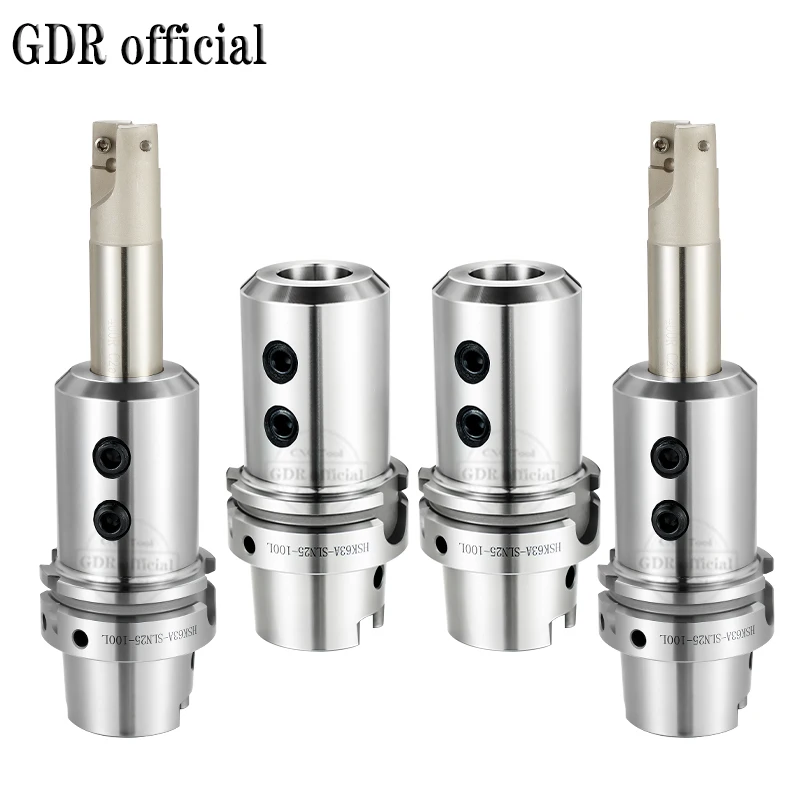 U Drill Side Fixed Tool Holder HSK63 HSK HSK63A SLN SLN16 SLN20 SLN25 SLN32 SLN40 U drill tool holder bracket tool Collet