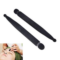 Black Natural Bian Stone Needle Massage Stick Wand Body Cure guasha Points Tool