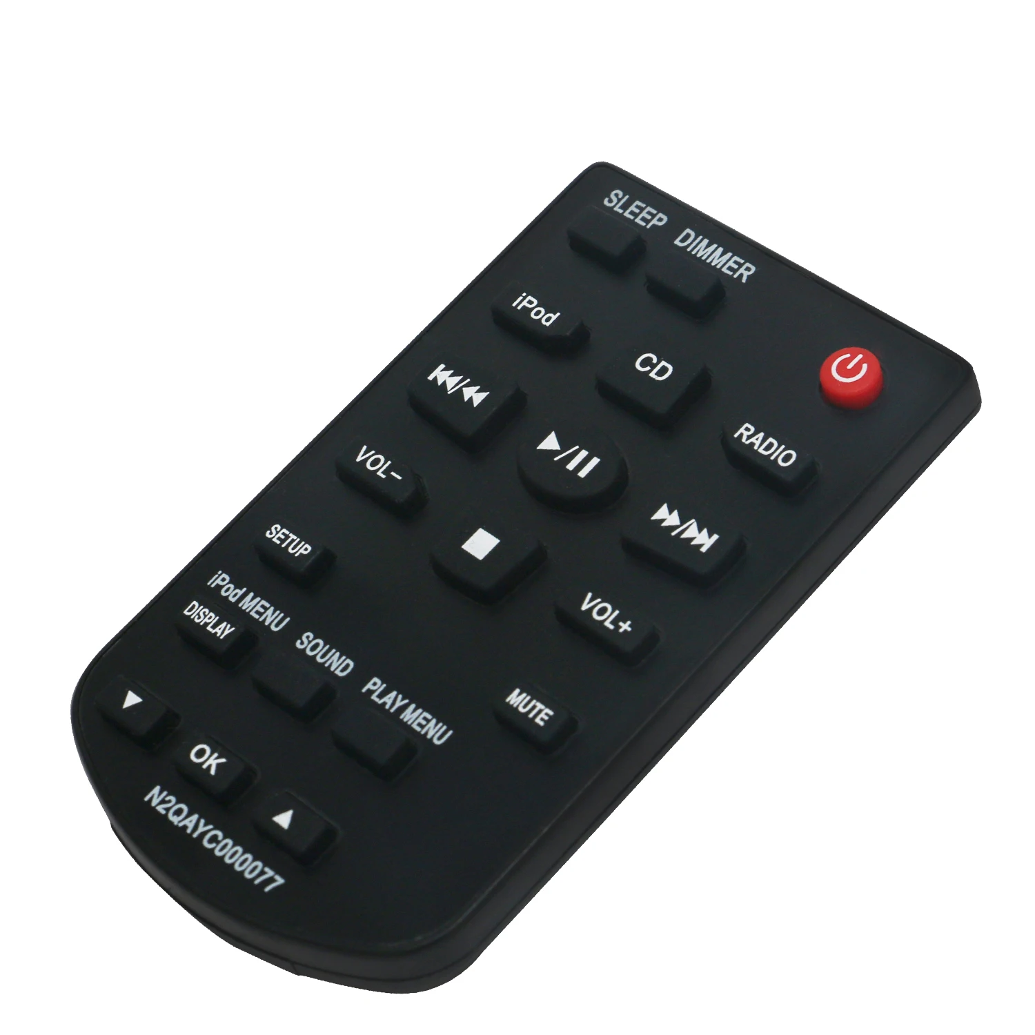 New N2QAYC000077 replaced Remote Control fit for Panasonic SC-HC28 SCHC28 SA-HC28 Compact Stereo System