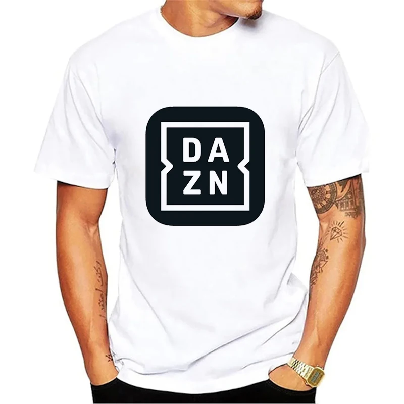 2021 Football Tv Show Logo Dazn T Shirt Dazn Account T-Shirt Graphic Print Men Clothes Tee Short Sleeve T-Shirts 90s Tops