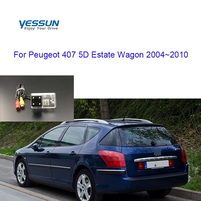 

Автомобильная камера заднего вида для Peugeot 407 SW 5D 2004 2005 2006 ~ 2010 CCD Резервное ночное видение/камера номерного знака