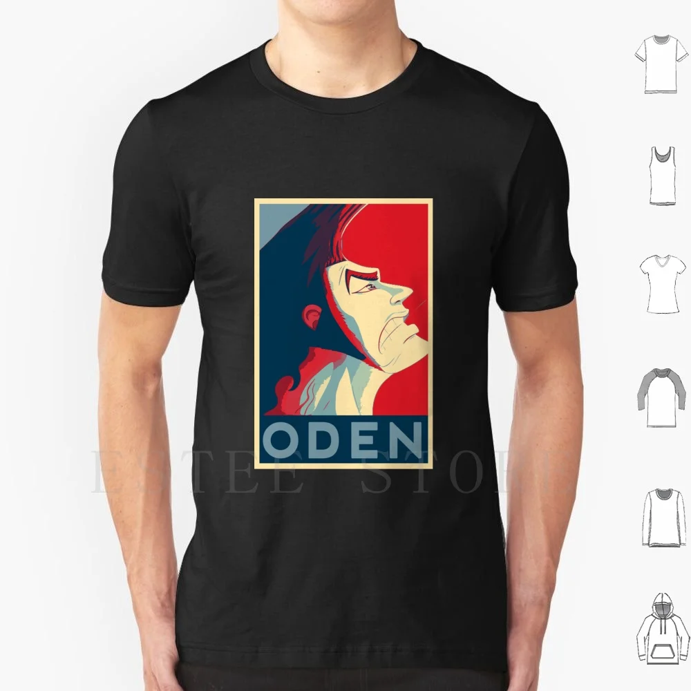 Rip Oden Kozuki T Shirt Men Cotton 6xl Oden Kozuki Wano Kuni Rip Death Op Luffy Zoro Shanks Nakama Shonen Manga Anime Sanji Mha