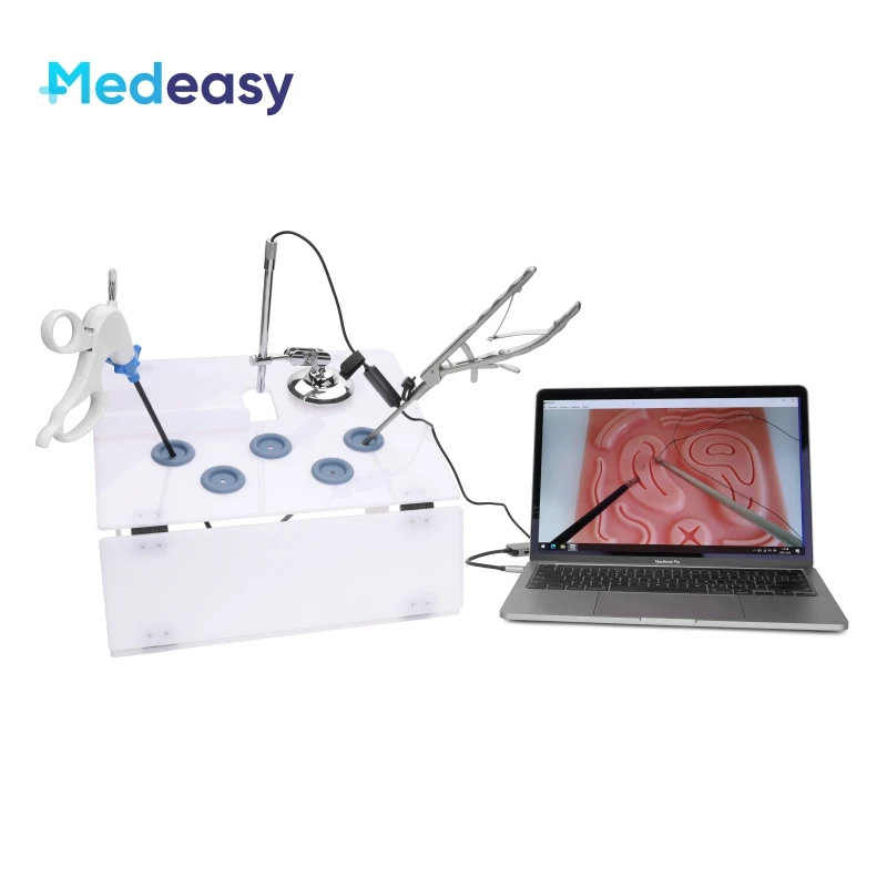 Laparoscopy Surgery Laparoscopic Training Simulator Box Surgical Practice Trainer