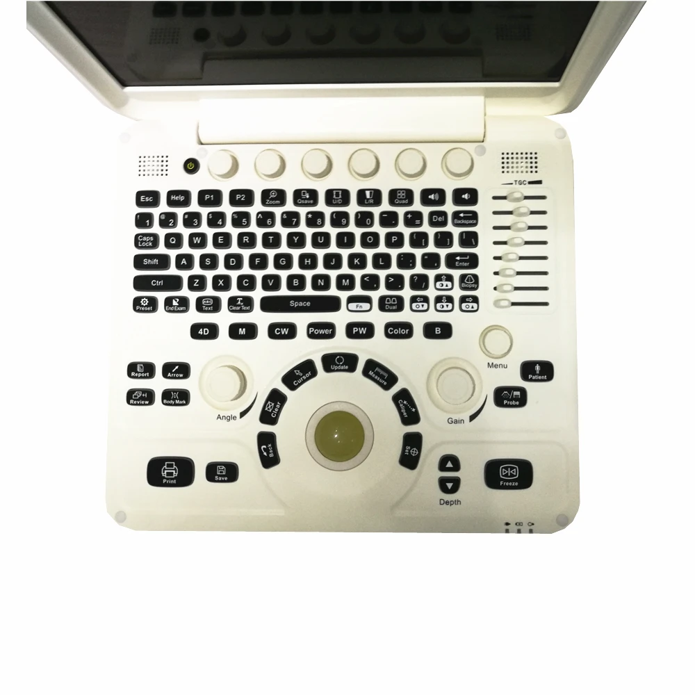 15inch Led Color Doppler Notebook Ultrasound Scanner Machine PC Based