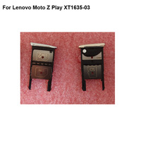 for Lenovo Moto Z Play XT1635 XT1635-03 New Tested Sim Card Holder Tray Card Slot for Moto Z Play Sim Card Holder Replacement