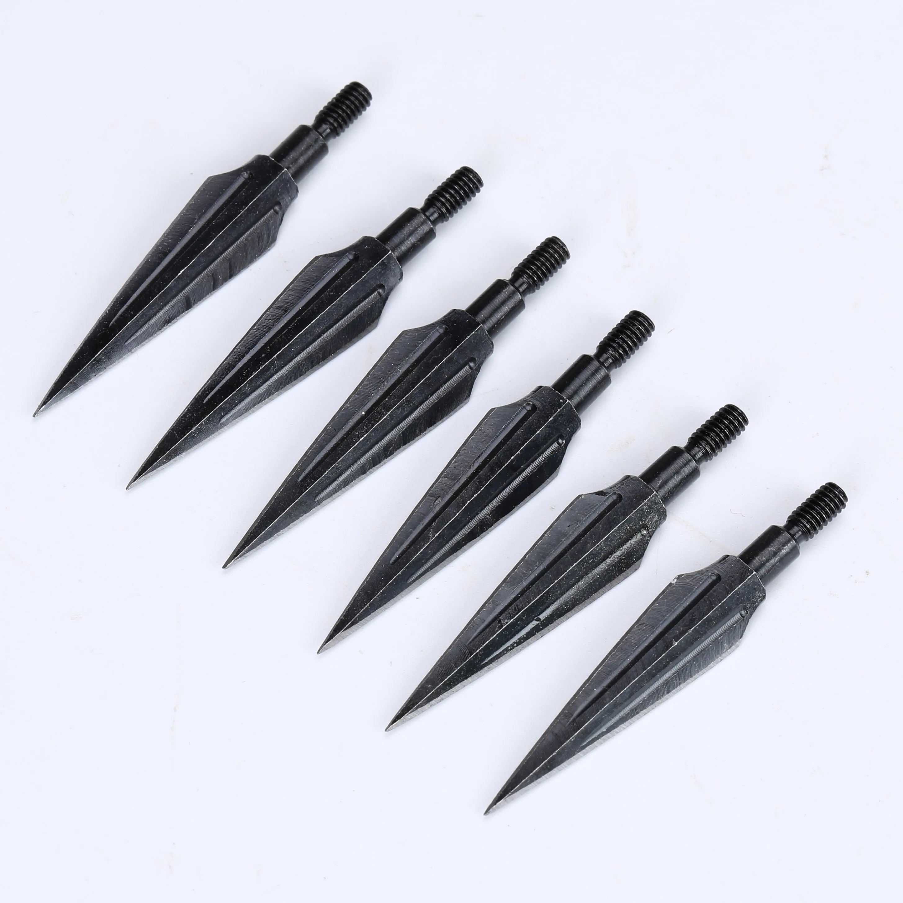 3pcs/6pcs High Carbon Steel Arrow Heads Broadheads Tips Arrow Points Archery Arrowheads for Compound Bow Crossbow Recurve Bow