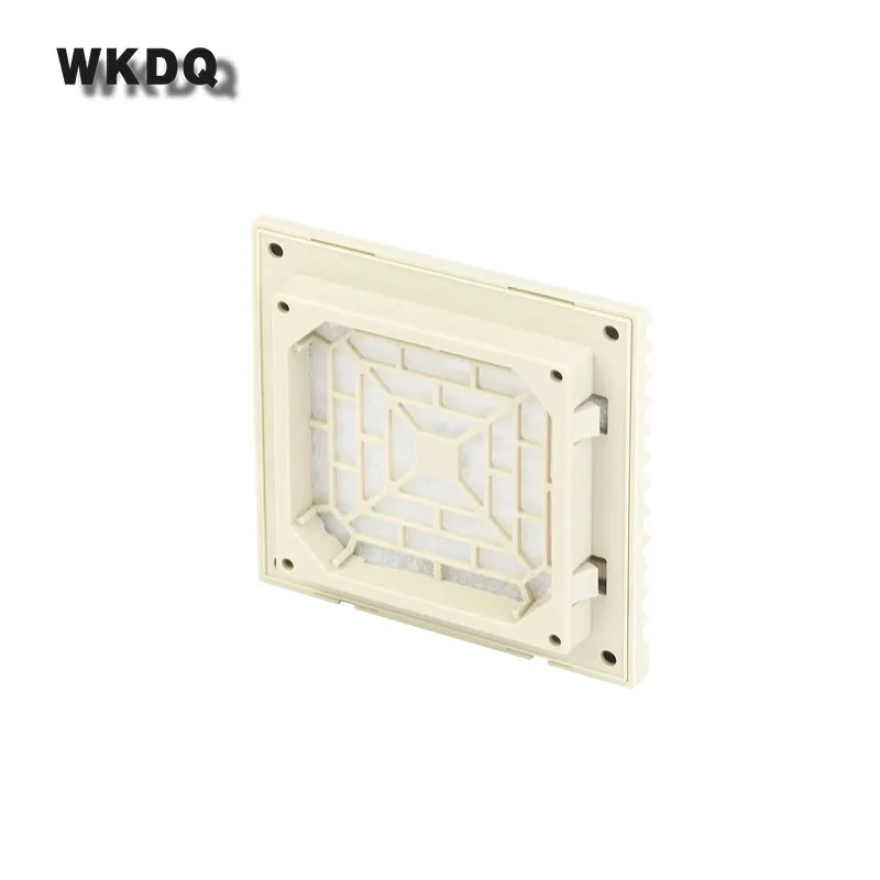 FK-3321-230 Engineering Cabinet Fan Filter Set Shutters Cover  Fan Grille Louvers Blower Exhaust Fan Filter With Fan
