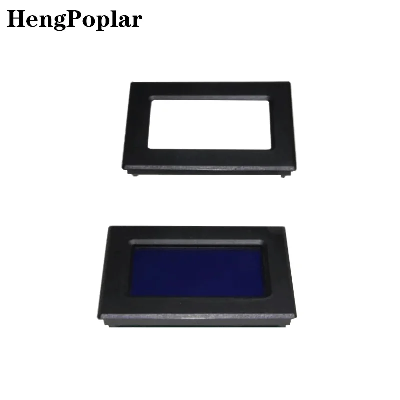 10pcs 12864 Liquid Crystal Display Shell Instrument ABS Flame Retardant Plastic Outer Frame Instrument Case LCD Screen Casing