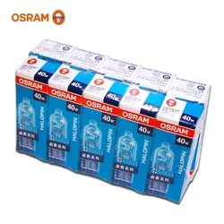 5PCS/10PCS Halogen Lamp Beads 66825 66840 110V-240V 25W33W40W G9 for Table Lamp Spotlight Wall Lamp Berlin Bulb Lightbulbs