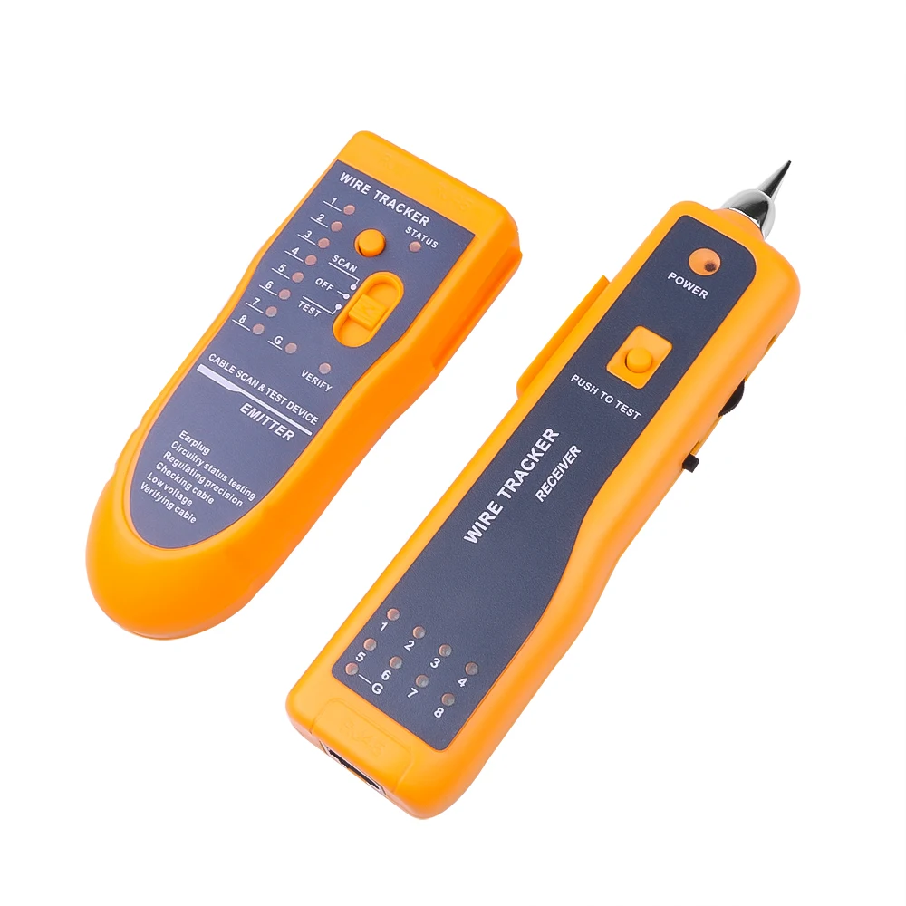 

JW-360 LAN Network Cable Tester Diagnose Tone Cat5 Cat6 RJ45 UTP STP Line Finder RJ11 Phone Telephone Wire Tracker Tracer