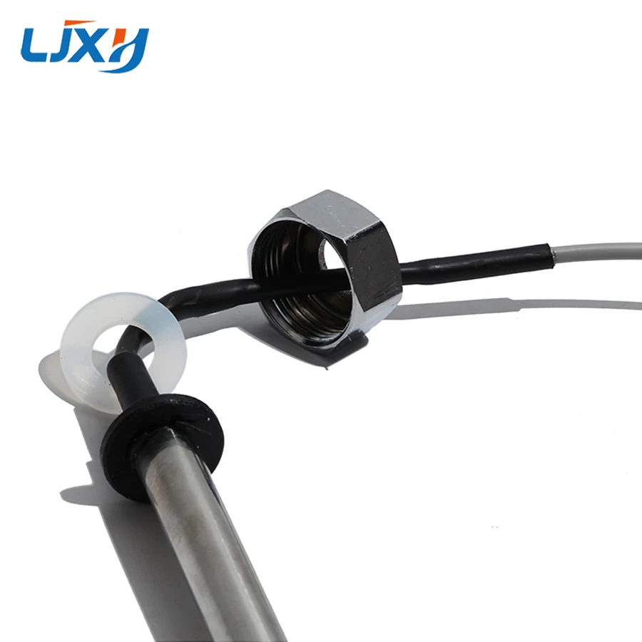 LJXH 4 Wires 3/4 Inch SUS Probe Solar Water Heater Accessories Water Temperature Water Level Bottom-mounted Sensor