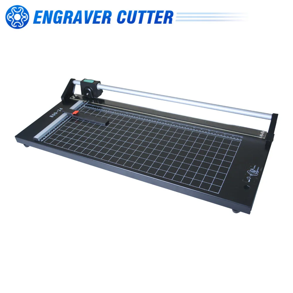 CALCA 24 Inch Manual Precision Rotary Paper Trimmer, Sharp Photo Paper Cutter