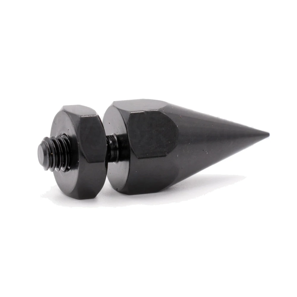 4PCS M8x40 M6x40 M10x40 Speaker Spike Amplifier Shockproof Isolation Stand Feet Cone Base Pads