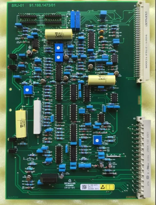 

For Heidelberg Accessories Circuit Board 102V 74 HDM 91.198.1473/01 SRJ Water Stick Motor Driver Board Replacement Board