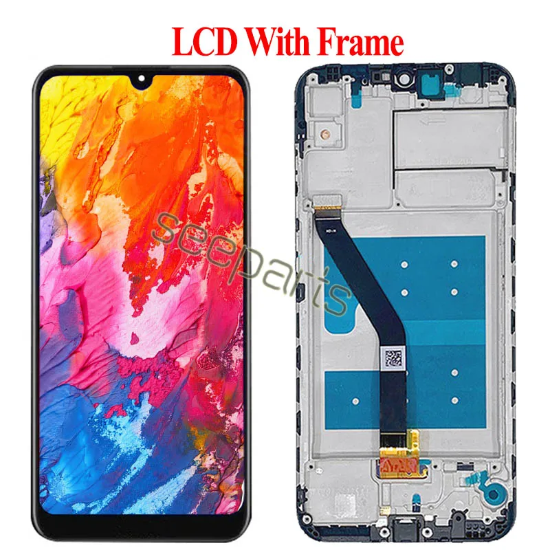 Tested Working 6.09'' LCD Screen For Huawei Honor 8A honor 8A Pro JAT-L29 LCD Display Touch Screen Digitizer Assembly+Frame