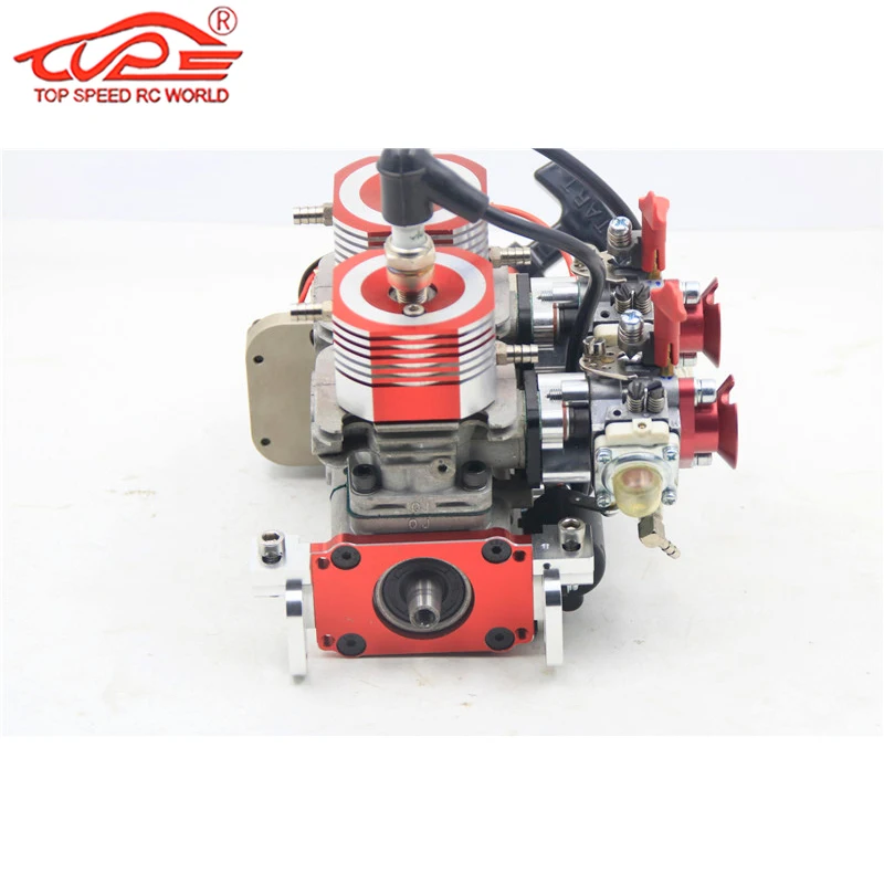 52cc or 58cc Twin-cylinder Gas Engine for Rc Boat Toy Parts