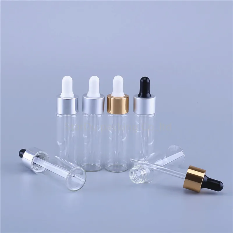 

200pcs 30ML Portable Liquid Drop Pipette Essential Oil Glass Bottle Travel Pot Aromatherapy Container Eye Dropper Makeup