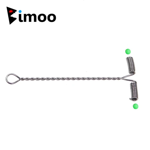 100 Uds brazos de alambre con cuentas forma de T aparejo de pesca tamaño de equilibrio 5cm 6cm 7cm 8cm 9cm 10cm 12cm 15cm accesorios de aparejos de pesca