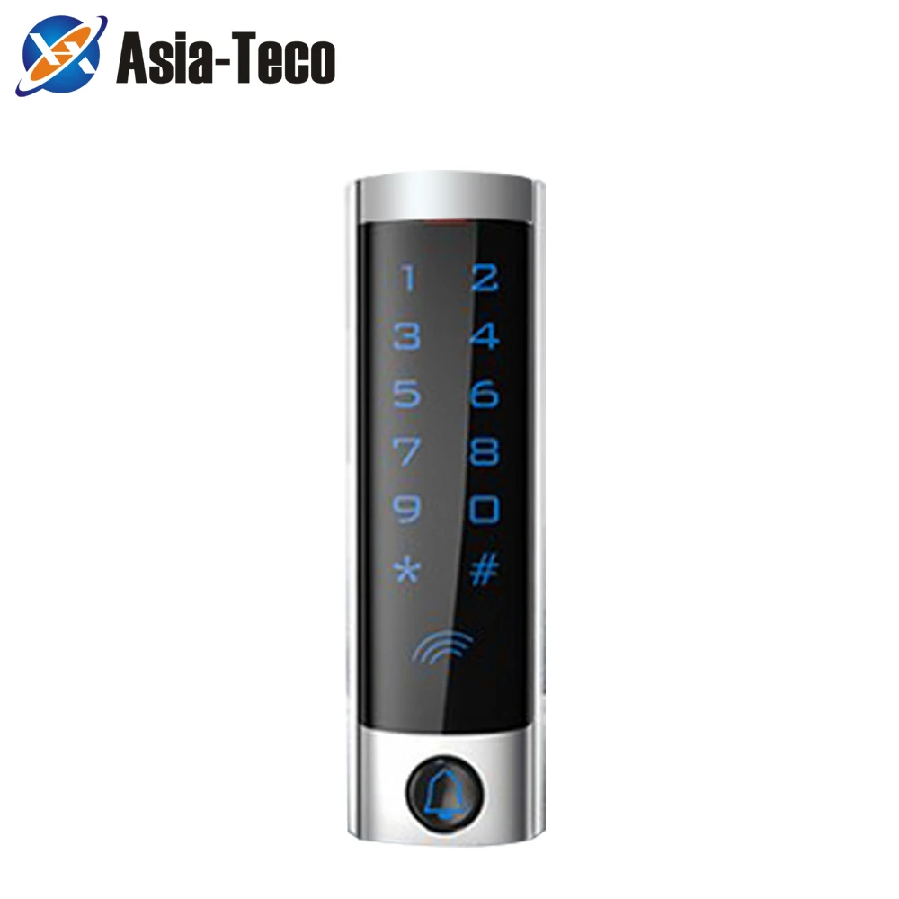 Access Control System Door Lock RFID Touch Keypad 125KHz EM Card Waterproof Metal Touch Access Control T3 Electronic Door Lock