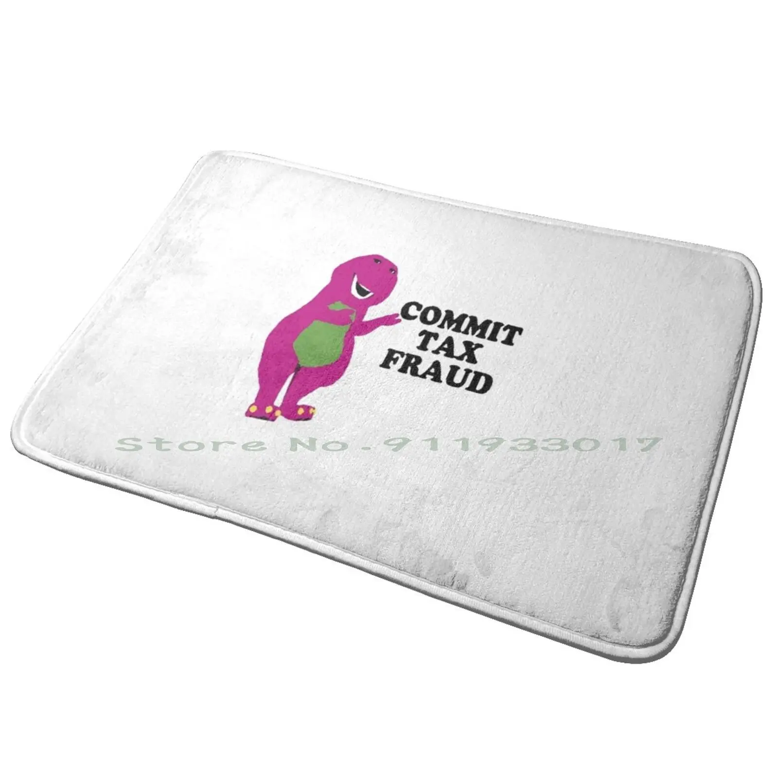 Commit Tax Fraud Entrance Door Mat Bath Mat Rug Commit Luigi Tax Anti-Slip Bedroom Kitchen Foot Mat Floor Carpet