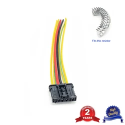 Air Conditioning Fan Blower Heater Resistor Cable Wiring Harness for Peugeot 206 207 307 Citroen Xsara Picasso